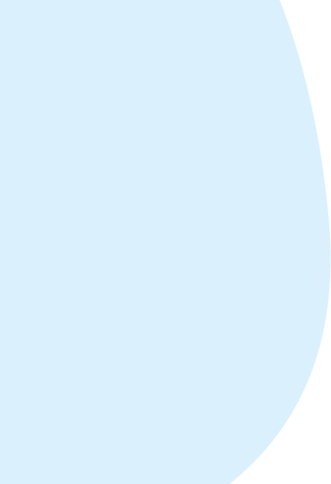 Blue Shape Left